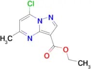 Ethyl 7-chloro-5-methylpyrazolo[1,5-a]pyrimidine-3-carboxylate