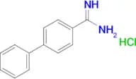 [1,1′-Biphenyl]-4-carboximidamide hydrochloride