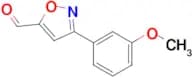 3-(3-Methoxyphenyl)isoxazole-5-carbaldehyde