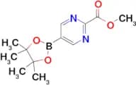 Methyl 5-(4,4,5,5-tetramethyl-1,3,2-dioxaborolan-2-yl)pyrimidine-2-carboxylate