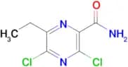 3,5-Dichloro-6-ethylpyrazine-2-carboxamide