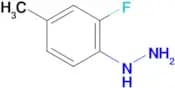 (2-Fluoro-4-methylphenyl)hydrazine