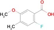 2-Fluoro-5-methoxy-4-methylbenzoic acid