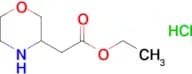 Ethyl 2-(morpholin-3-yl)acetate hydrochloride
