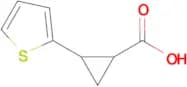 2-(Thiophen-2-yl)cyclopropanecarboxylic acid