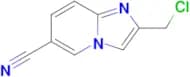 2-(Chloromethyl)imidazo[1,2-a]pyridine-6-carbonitrile
