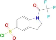 1-(2,2,2-Trifluoroacetyl)indoline-5-sulfonyl chloride