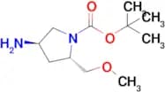 (2S,4R)-tert-Butyl 4-amino-2-(methoxymethyl)pyrrolidine-1-carboxylate