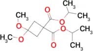 Diisopropyl 3,3-dimethoxycyclobutane-1,1-dicarboxylate
