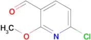 6-Chloro-2-methoxynicotinaldehyde