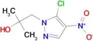 1-(5-Chloro-4-nitro-1H-pyrazol-1-yl)-2-methylpropan-2-ol