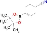 4-(4,4,5,5-Tetramethyl-1,3,2-dioxaborolan-2-yl)cyclohex-3-enecarbonitrile