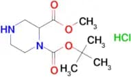 1-tert-Butyl 2-methyl piperazine-1,2-dicarboxylate hydrochloride