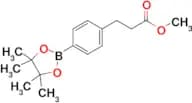 Methyl 3-(4-(4,4,5,5-tetramethyl-1,3,2-dioxaborolan-2-yl)phenyl)propanoate