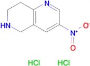 3-Nitro-5,6,7,8-tetrahydro-1,6-naphthyridine dihydrochloride