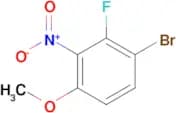 1-Bromo-2-fluoro-4-methoxy-3-nitrobenzene