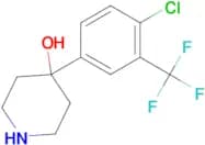 4-(4-Chloro-3-(trifluoromethyl)phenyl)piperidin-4-ol