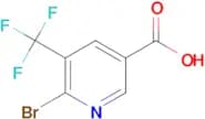 6-Bromo-5-(trifluoromethyl)nicotinic acid