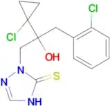 2-(2-(1-Chlorocyclopropyl)-3-(2-chlorophenyl)-2-hydroxypropyl)-1H-1,2,4-triazole-3(2H)-thione