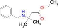 Ethyl 3-(benzylamino)-3-methylbutanoate