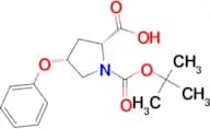 (2R,4R)-1-(tert-Butoxycarbonyl)-4-phenoxypyrrolidine-2-carboxylic acid