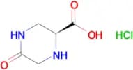 (S)-5-Oxopiperazine-2-carboxylic acid hydrochloride