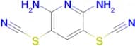 3,5-Dithiocyanatopyridine-2,6-diamine