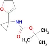 tert-Butyl (1-(furan-2-yl)cyclopropyl)carbamate