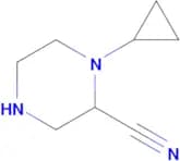 1-Cyclopropylpiperazine-2-carbonitrile
