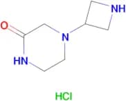 4-(Azetidin-3-yl)piperazin-2-one hydrochloride