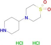 4-(Piperidin-4-yl)thiomorpholine 1,1-dioxide dihydrochloride