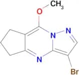 3-Bromo-8-methoxy-6,7-dihydro-5H-cyclopenta[d]pyrazolo[1,5-a]pyrimidine