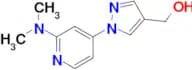 (1-(2-(Dimethylamino)pyridin-4-yl)-1H-pyrazol-4-yl)methanol