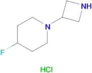 1-(Azetidin-3-yl)-4-fluoropiperidine hydrochloride