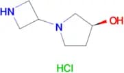 (S)-1-(Azetidin-3-yl)pyrrolidin-3-ol hydrochloride