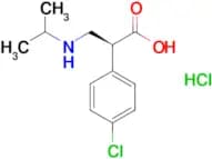 (S)-2-(4-Chlorophenyl)-3-(isopropylamino)propanoic acid hydrochloride