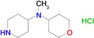 N-Methyl-N-(tetrahydro-2H-pyran-4-yl)piperidin-4-amine hydrochloride