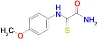 2-((4-Methoxyphenyl)amino)-2-thioxoacetamide