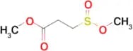 Methyl 3-(methoxysulfinyl)propanoate