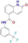 2-Hydroxy-N-(3-(trifluoromethyl)phenyl)quinoline-5-carboxamide