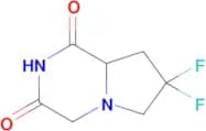 7,7-Difluorotetrahydropyrrolo[1,2-a]pyrazine-1,3(2H,4H)-dione