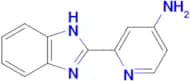 2-(1H-Benzo[d]imidazol-2-yl)pyridin-4-amine