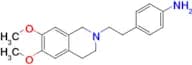 4-(2-(6,7-Dimethoxy-3,4-dihydroisoquinolin-2(1H)-yl)ethyl)aniline