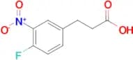 3-(4-Fluoro-3-nitrophenyl)propanoic acid