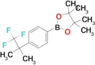 4,4,5,5-Tetramethyl-2-(4-(1,1,1-trifluoro-2-methylpropan-2-yl)phenyl)-1,3,2-dioxaborolane