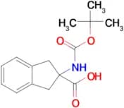2-((tert-Butoxycarbonyl)amino)-2,3-dihydro-1H-indene-2-carboxylic acid