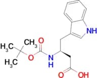 (S)-3-((tert-Butoxycarbonyl)amino)-4-(1H-indol-3-yl)butanoic acid