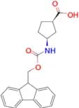 (1R,3S)-3-((((9H-Fluoren-9-yl)methoxy)carbonyl)amino)cyclopentanecarboxylic acid
