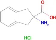 2-Amino-2,3-dihydro-1H-indene-2-carboxylic acid hydrochloride
