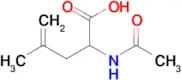 2-Acetamido-4-methylpent-4-enoic acid